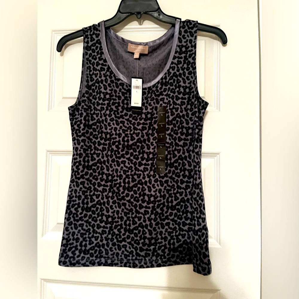 NWT TWO banana republic luxe touch shirts